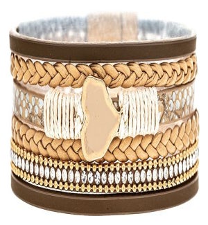 BRACELET/Natural Beige Heart
