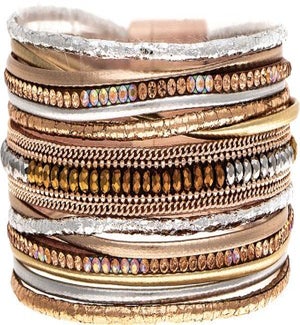 BRACELET/Rose Gold Metallic