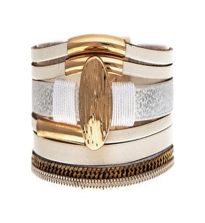 BRACELET/Gold Button