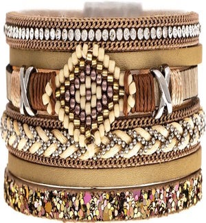 BRACELET/Beaded Center