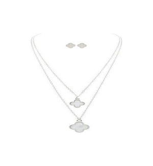 NECKLACESET/White Clover
