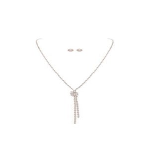 NECKLACESET/Silver Rope Chain