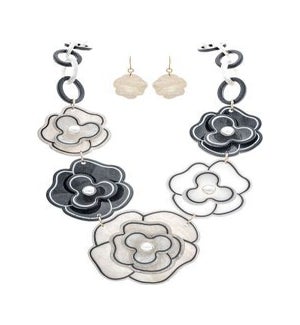 NECKLACESET/Flower Statement