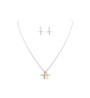 NECKLACESET/Double Cross