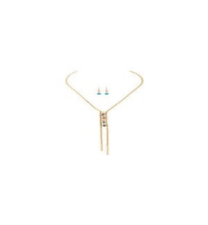 NECKLACESET/Chain Lariat