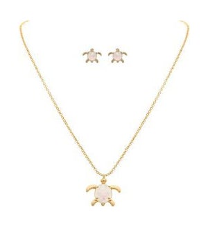 NECKLACESET/Opal Turtle