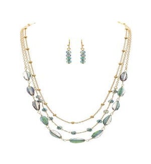 NECKLACESET/Peacock Layer