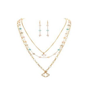NECKLACESET/Clover Layer