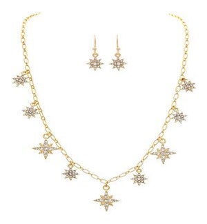 NECKLACESET/Starbursts Chain