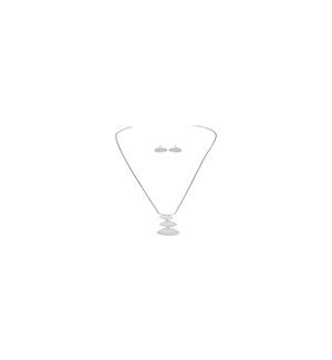 NECKLACESET/3 Silver Drops