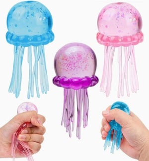 SQUISHY/Glitter Jellyfish