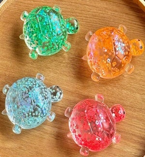 SQUISHY/Glitter Turtle