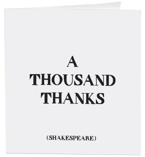 TY/a thousand thanks