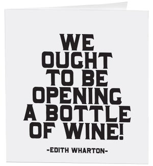 ED/bottle of wine