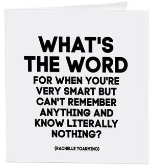 ED/what's the word