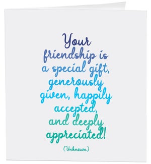 FR/friendship is special