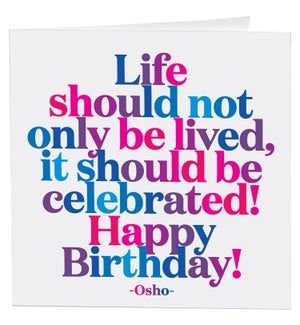 BD/life be celebrated
