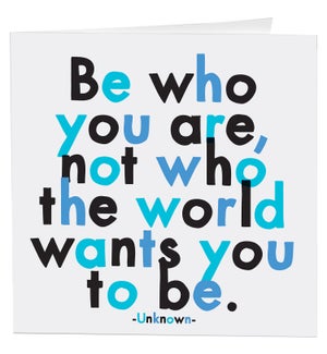 EN/be who you are