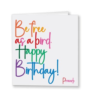 BD/Be Free As A Bird