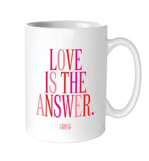 MUGS/love is the answer