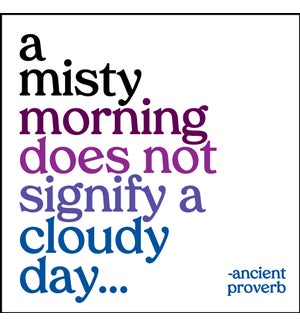 MAGNET/a misty morning