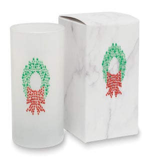 TESTER/Christmas Wreath Candle
