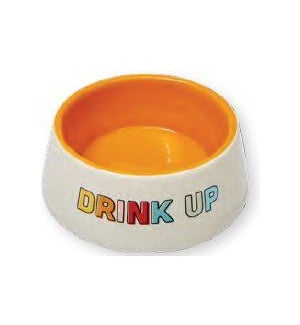 PET/Drink Up Ceramic Pet Bowl