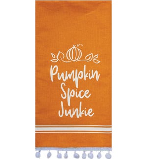 TOWEL/Pumpkin Spice Junkie