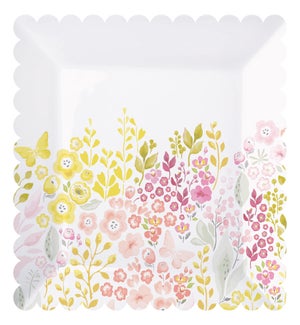 PLATE/Watercolor Garden