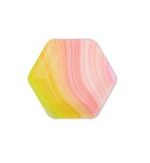 PLATE/Rainbow Swirl