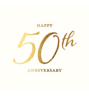 NAPKIN/50Th Anniversary
