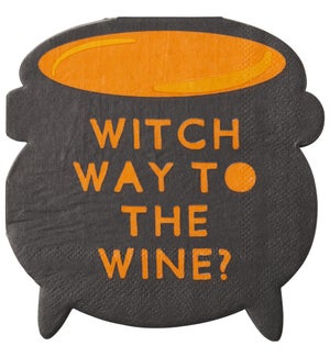 NAPKIN/Witch Way To The Wine?
