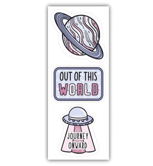 WALLDECAL/Galaxy Decal Set