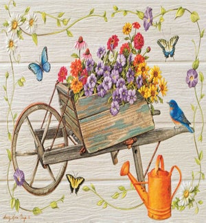TY/Rustic Wheelbarrow