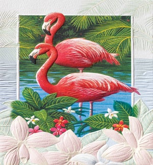 BD/Fanciful Flamingos