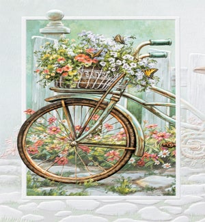 AN/Retro Bike And Basket