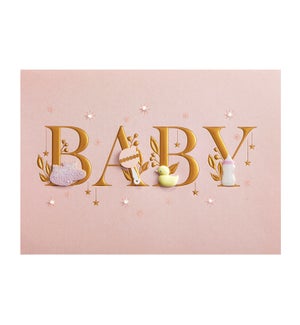 NB/Baby Lettering Girl