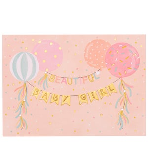 NB/Girl Banners & Balloons