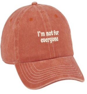 BASEBALLCAP/Not For Everyone