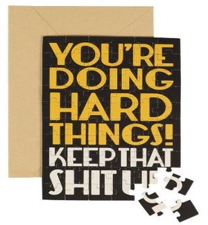 PUZZLECARD/Doing Hard Things