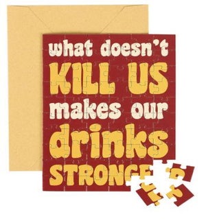 PUZZLECARD/Drinks Stronger