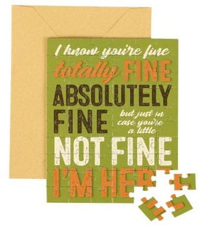 PUZZLECARD/You're Fine