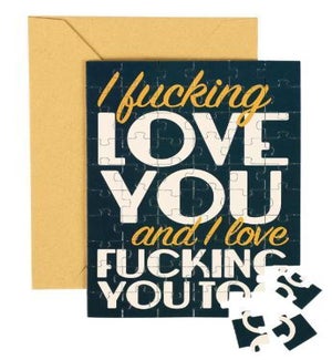 PUZZLECARD/I Love You