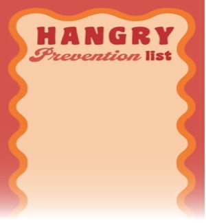 LISTPAD/Hangry Prevention List