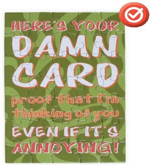 PUZZLECARD/Here's Your Card