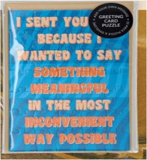 PUZZLECARD/Inconvenient