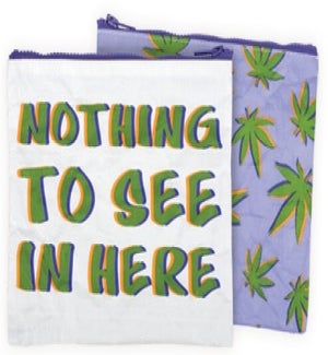 ZIPPERPOUCH/Nothing To See