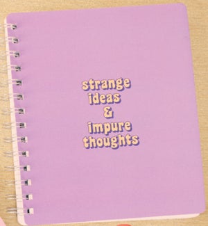NOTEBOOK/Strange Ideas