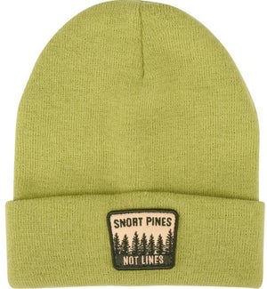 BEANIE/Snort Pines Not Lines