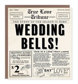 WD/Wedding Bells Newspaper